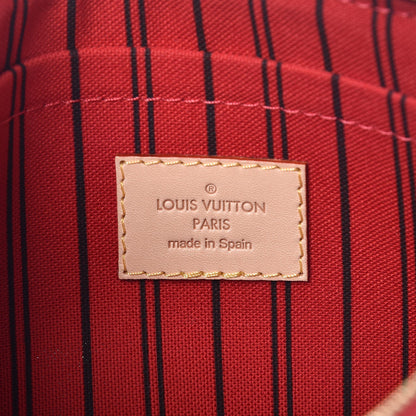 Louis Vuitton Monogram Neverfull MM GM Pochette Cherry 6 of 7