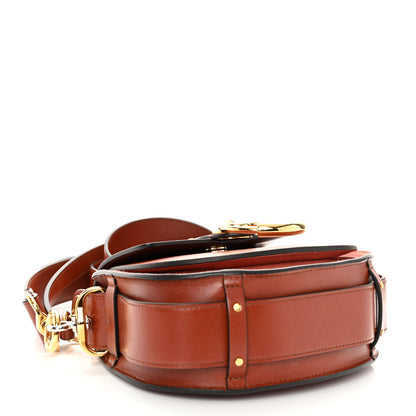 Chloe Calfskin Small Tess Bag Sepia Brown 4 of 9