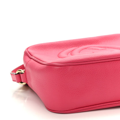 Gucci Pebbled Calfskin Small Soho Disco Bag Pink 10 of 11