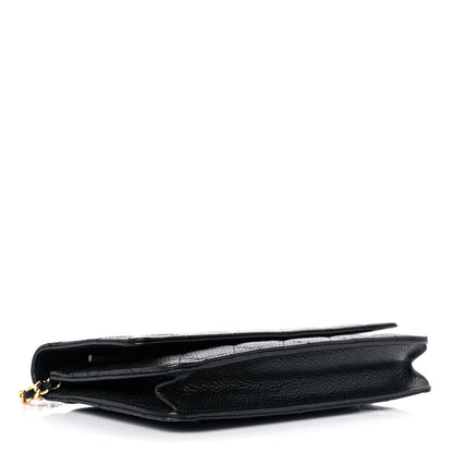 Chanel Caviar Quilted Wallet on Chain WOC Black 4 of 14