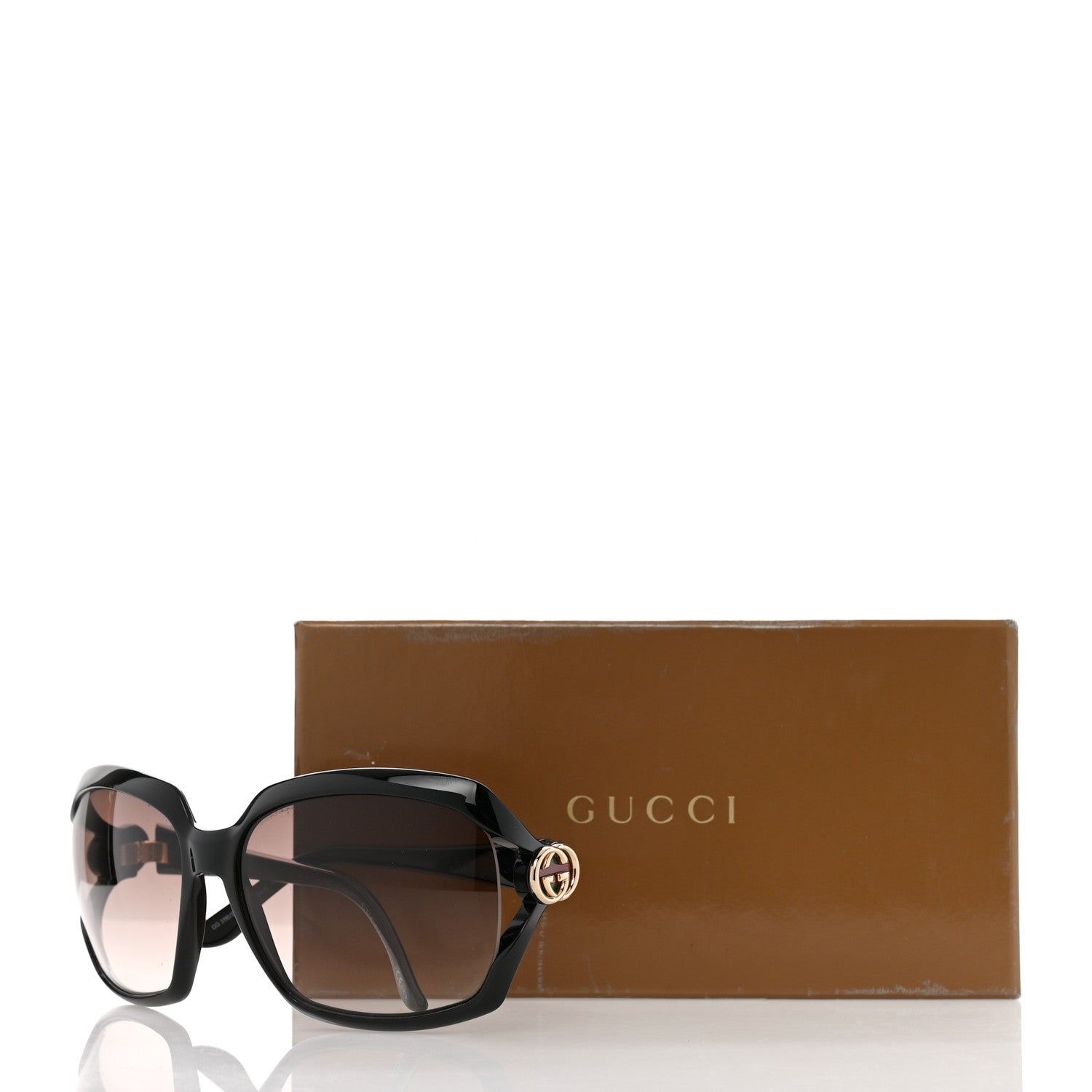 Gucci GGWeb Sunglasses 3110/S Black 7 of 7