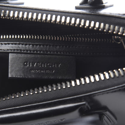 Givenchy Shiny Lord Calfskin Mini Antigona Black 6 of 10