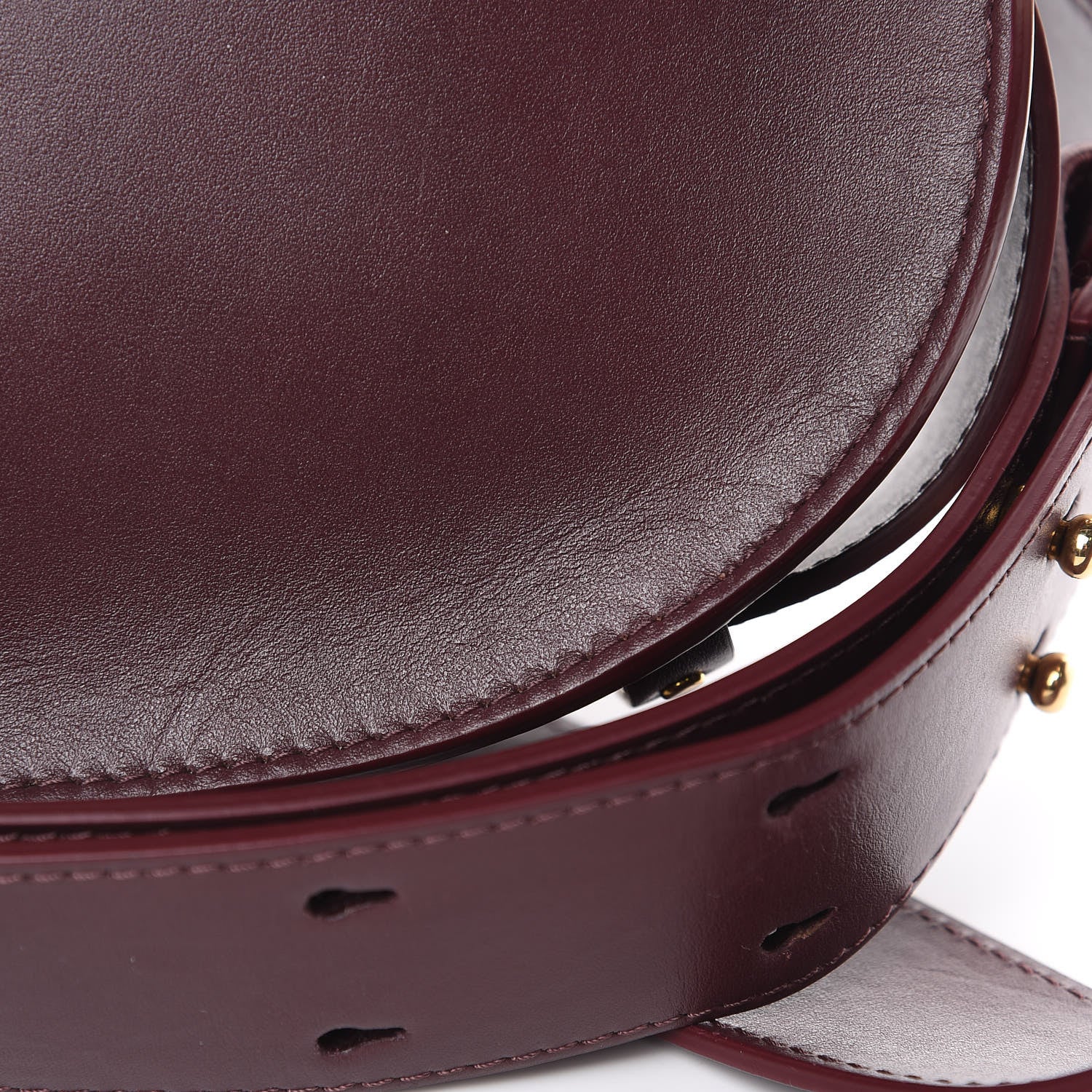 Chloe Calfskin Small Tess Bag Burnt Brown 11 of 11