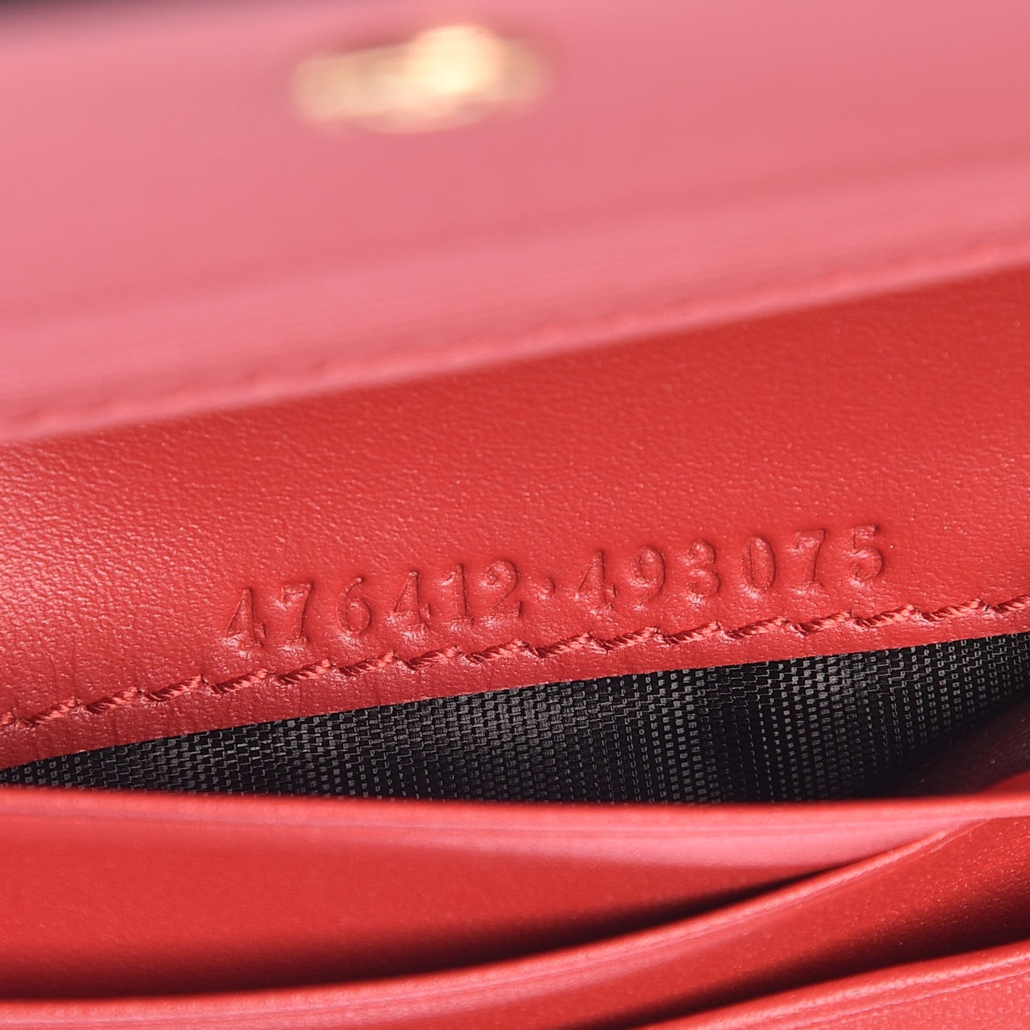 Soft GG Supreme Monogram Rainbow Embroidered Card Case Wallet