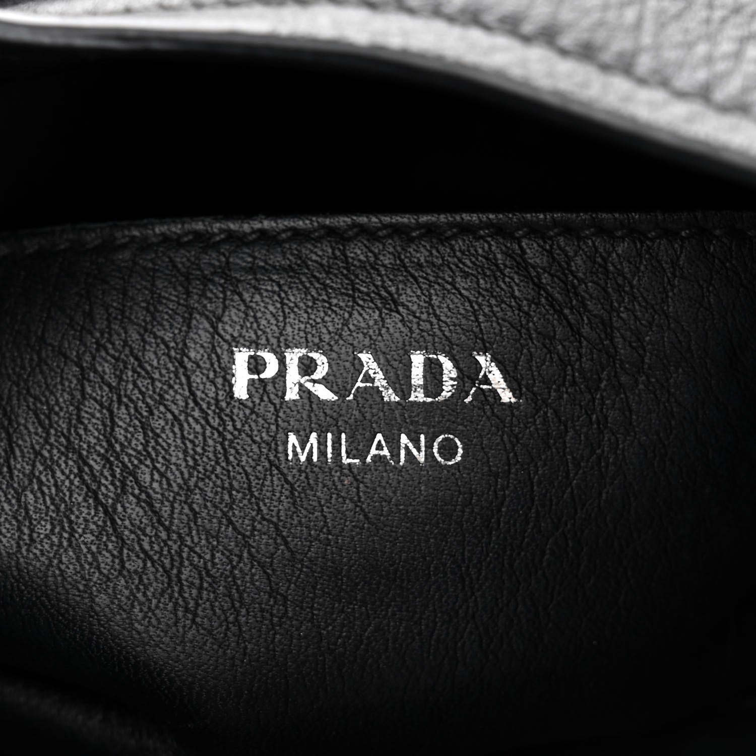 Prada Vitello Corsica Pocket Hobo Bag Black 6 of 13