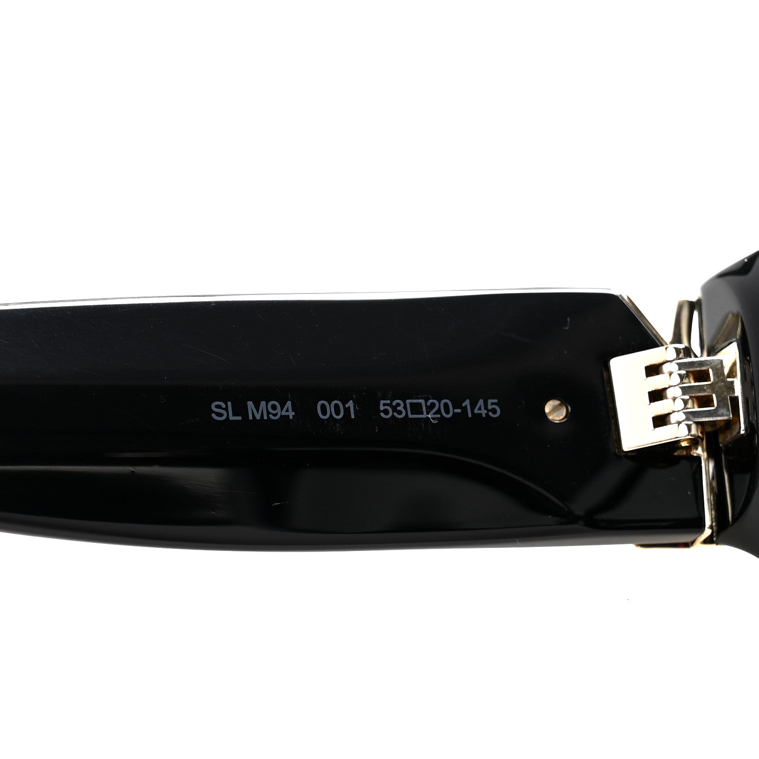 Saint Laurent Acetate Sunglasses SL M94 Black 7 of 9