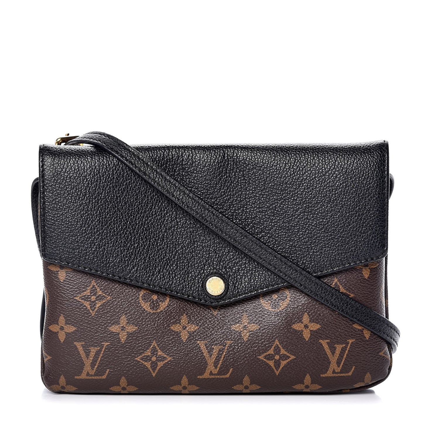Monogram Twice Pochette Black