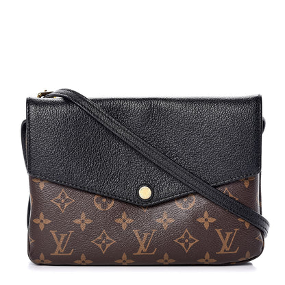 Louis Vuitton Monogram Twice Pochette Black 1 of 11