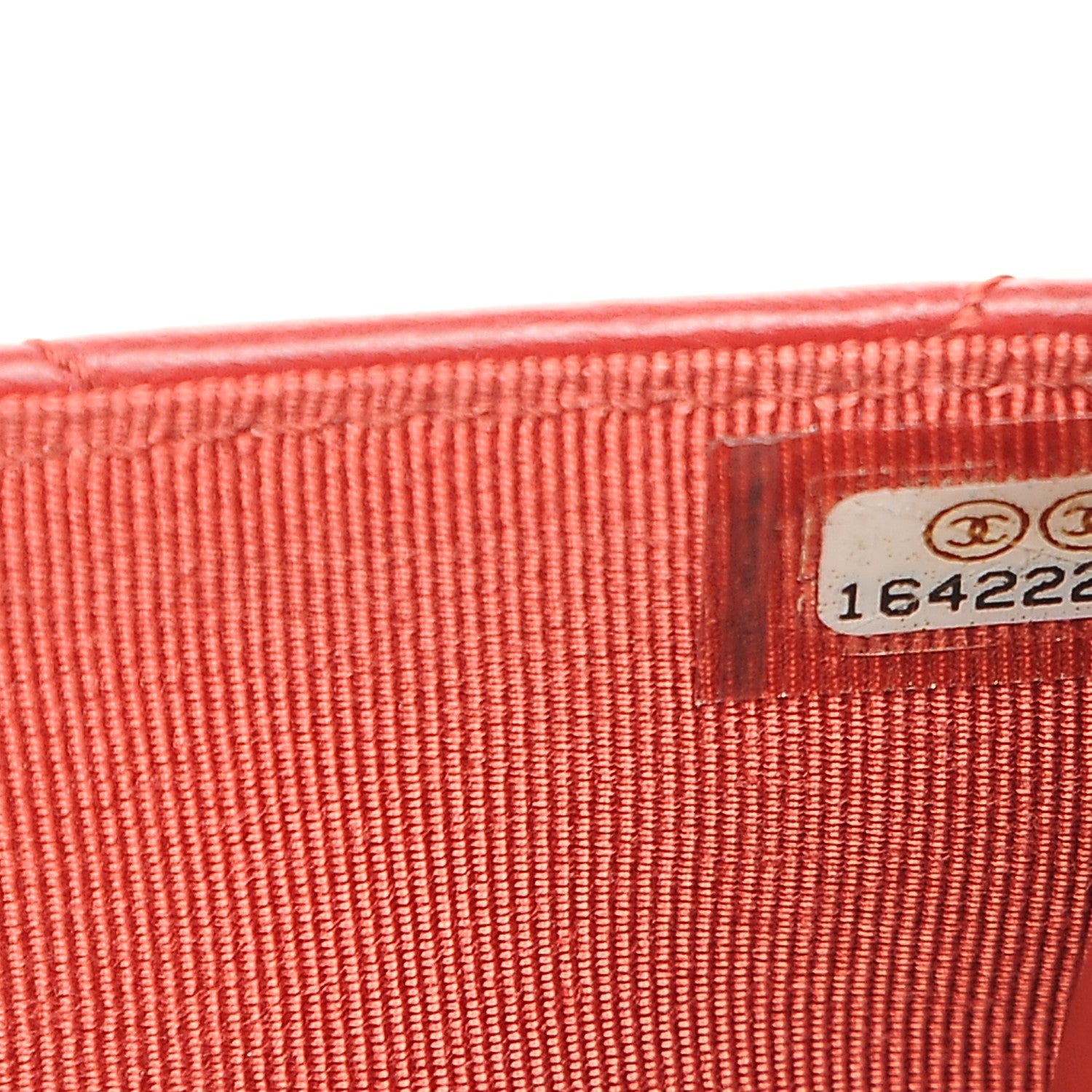 Chanel Lambskin Quilted Wallet On Chain WOC Red 8 of 9