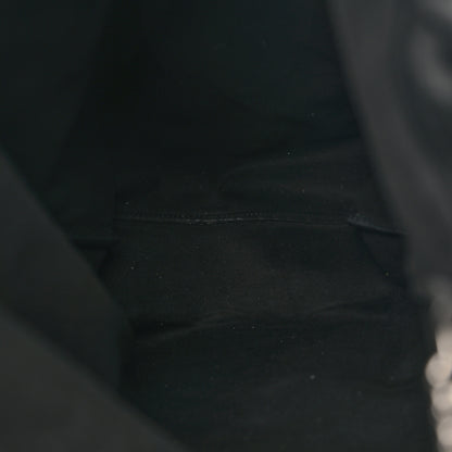 Saint Laurent Lambskin Teddy Drawstring Bag Black 6 of 12