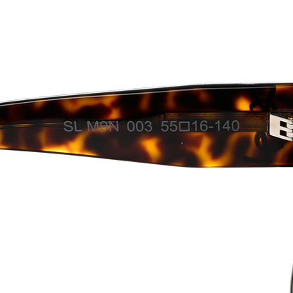 Saint Laurent Acetate Square SL M9N Sunglasses Tortoise 5 of 8