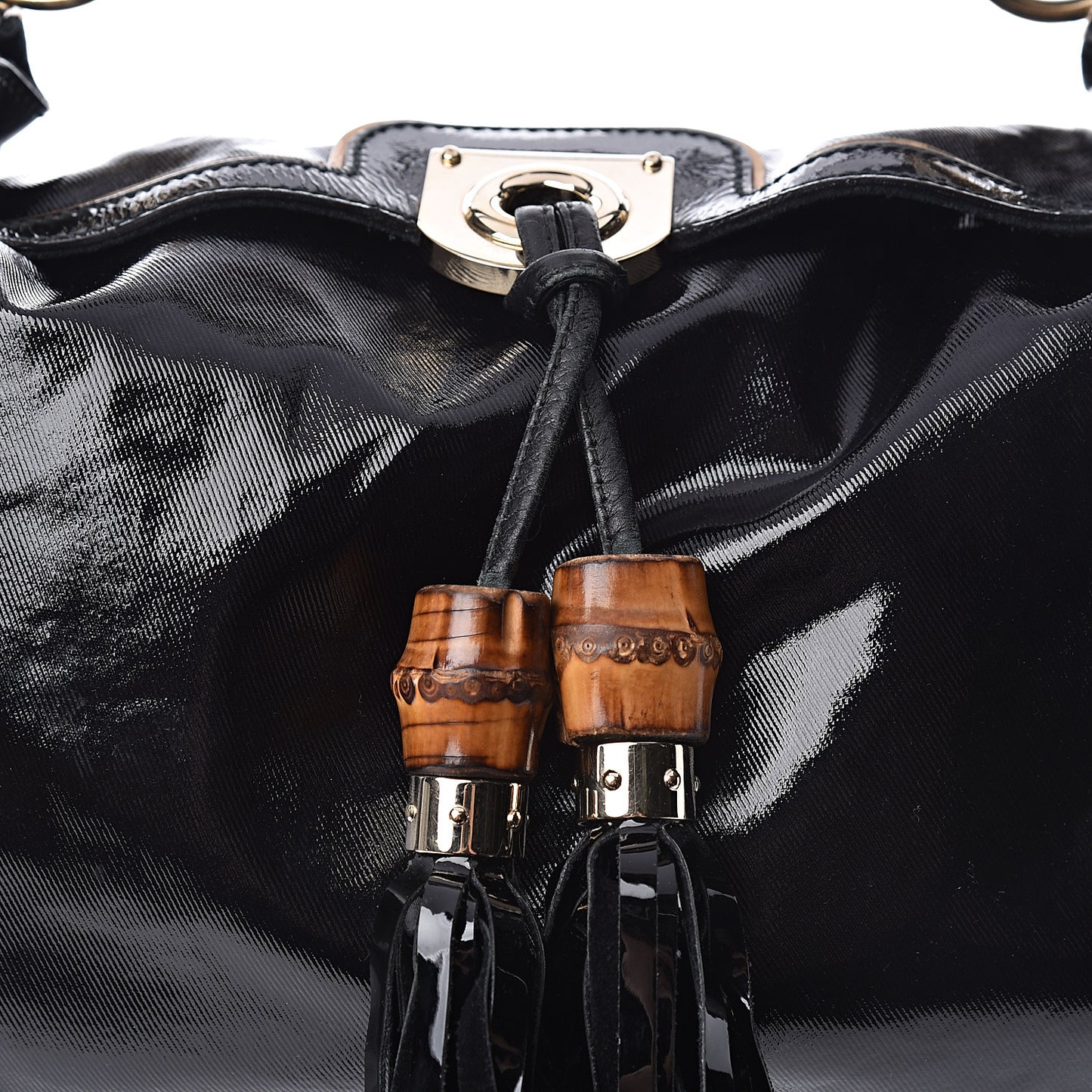 Coated Canvas Medium Indy Top Handle Hobo Black