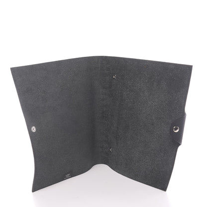 Hermes Togo Ulysse MM Notebook Cover Black 5 of 8