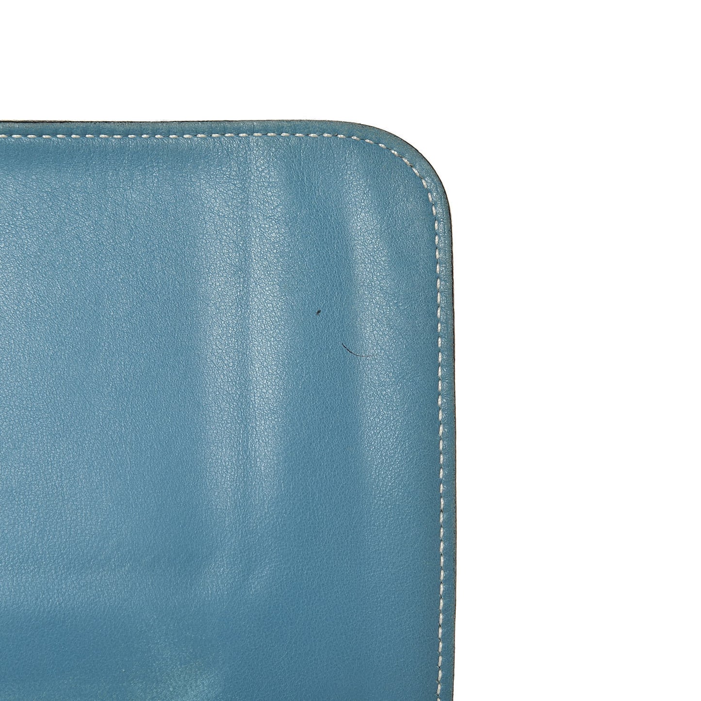 Togo Dogon Duo Wallet Blue Jean