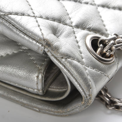 Chanel Metallic Aged Calfskin Quilted 2.55 Reissue 226 Flap Silver 11 of 11
