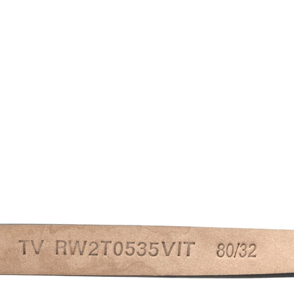 Valentino Garavani Calfskin Rockstud Belt 80 32 Red 4 of 9