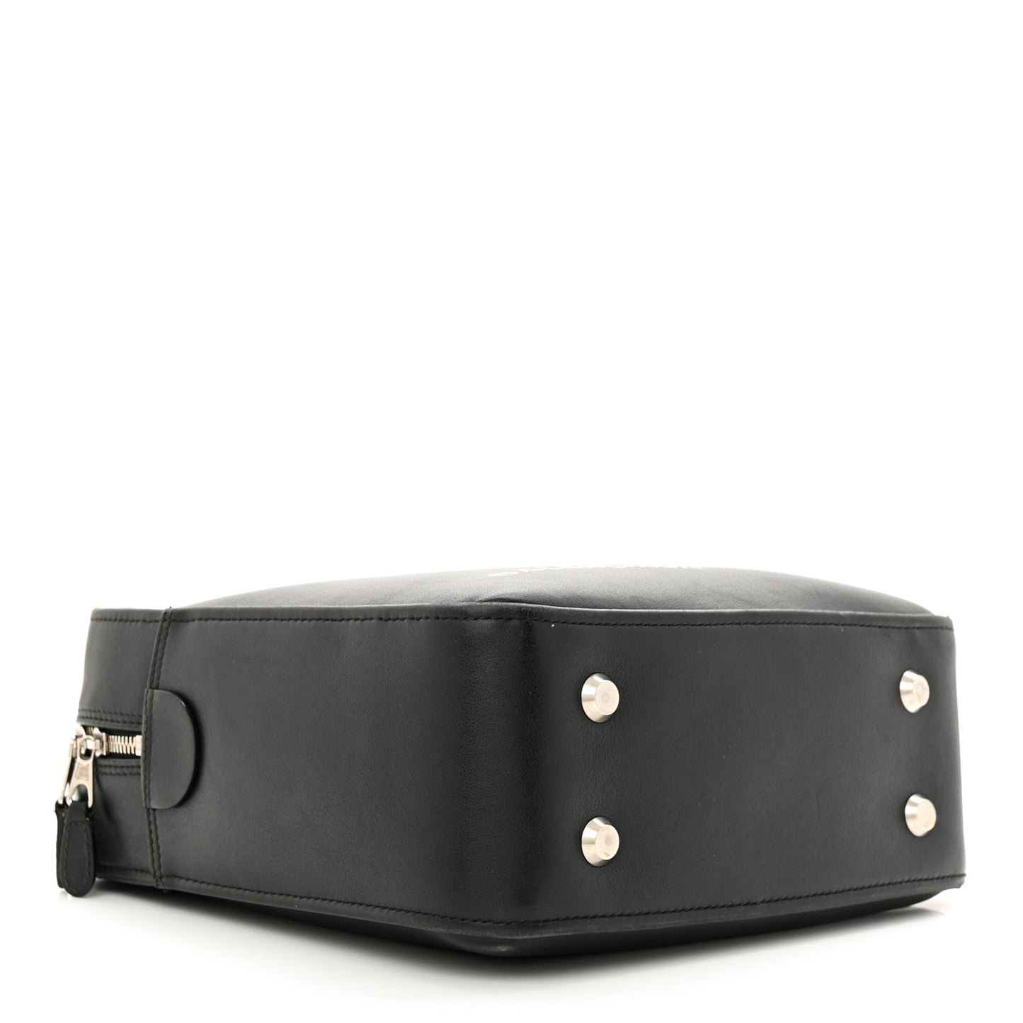 Calfskin S Triangle Duffle Black