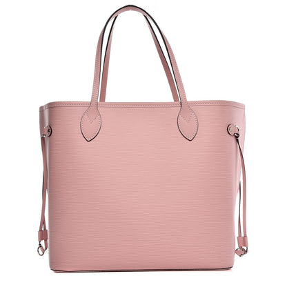 Louis Vuitton Epi Neverfull MM Rose Ballerine 1 of 7