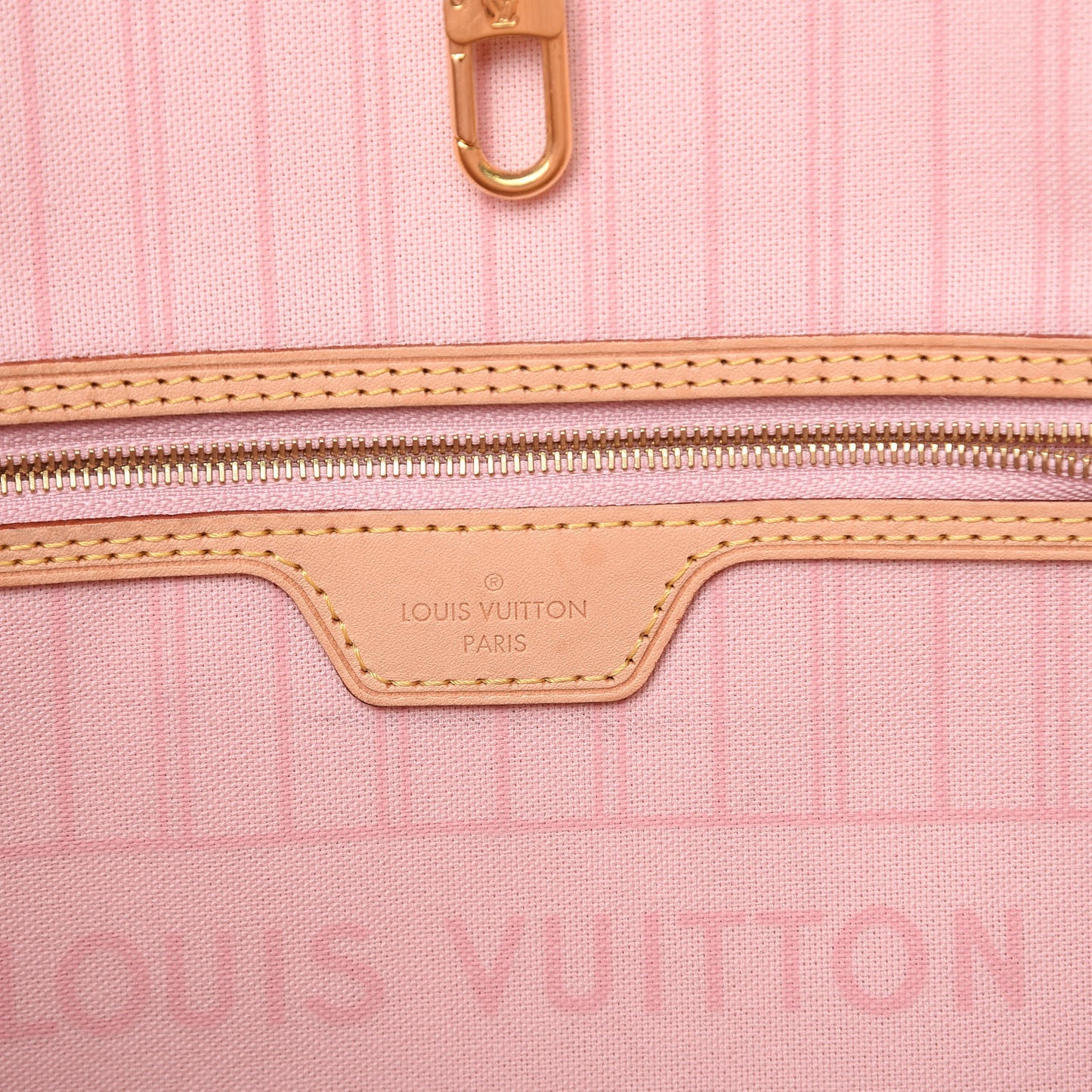 Damier Azur Neo Neverfull MM Rose Ballerine