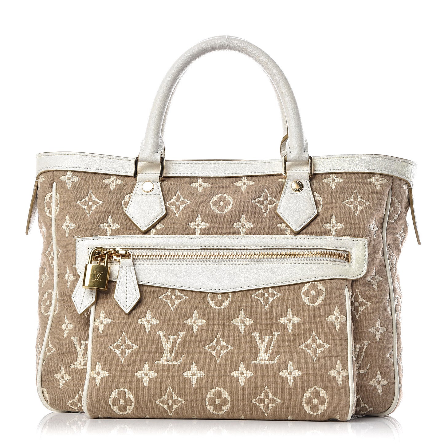 Monogram Sabbia Cabas MM White