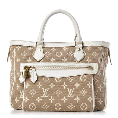 Louis Vuitton Monogram Sabbia Cabas MM White 2 of 21