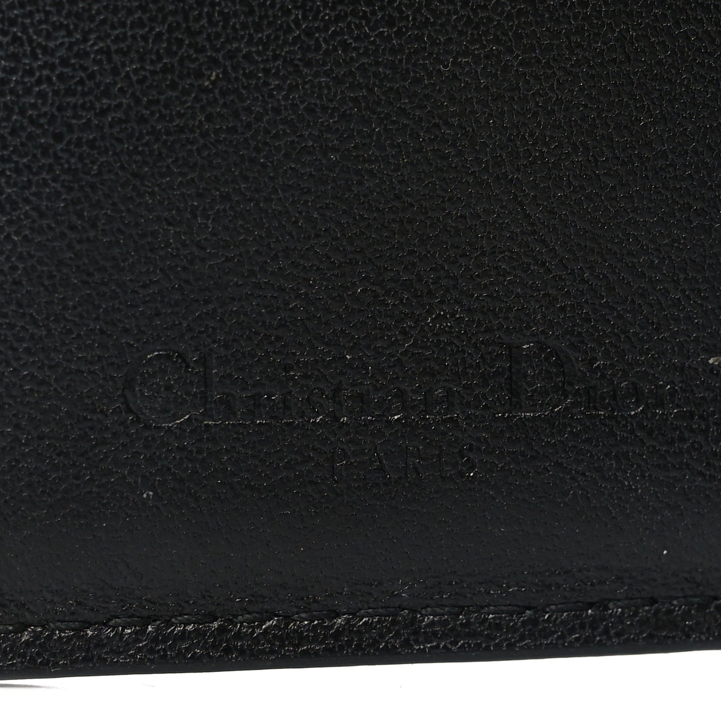 Lambskin Cannage Mini Lady Dior Wallet Black