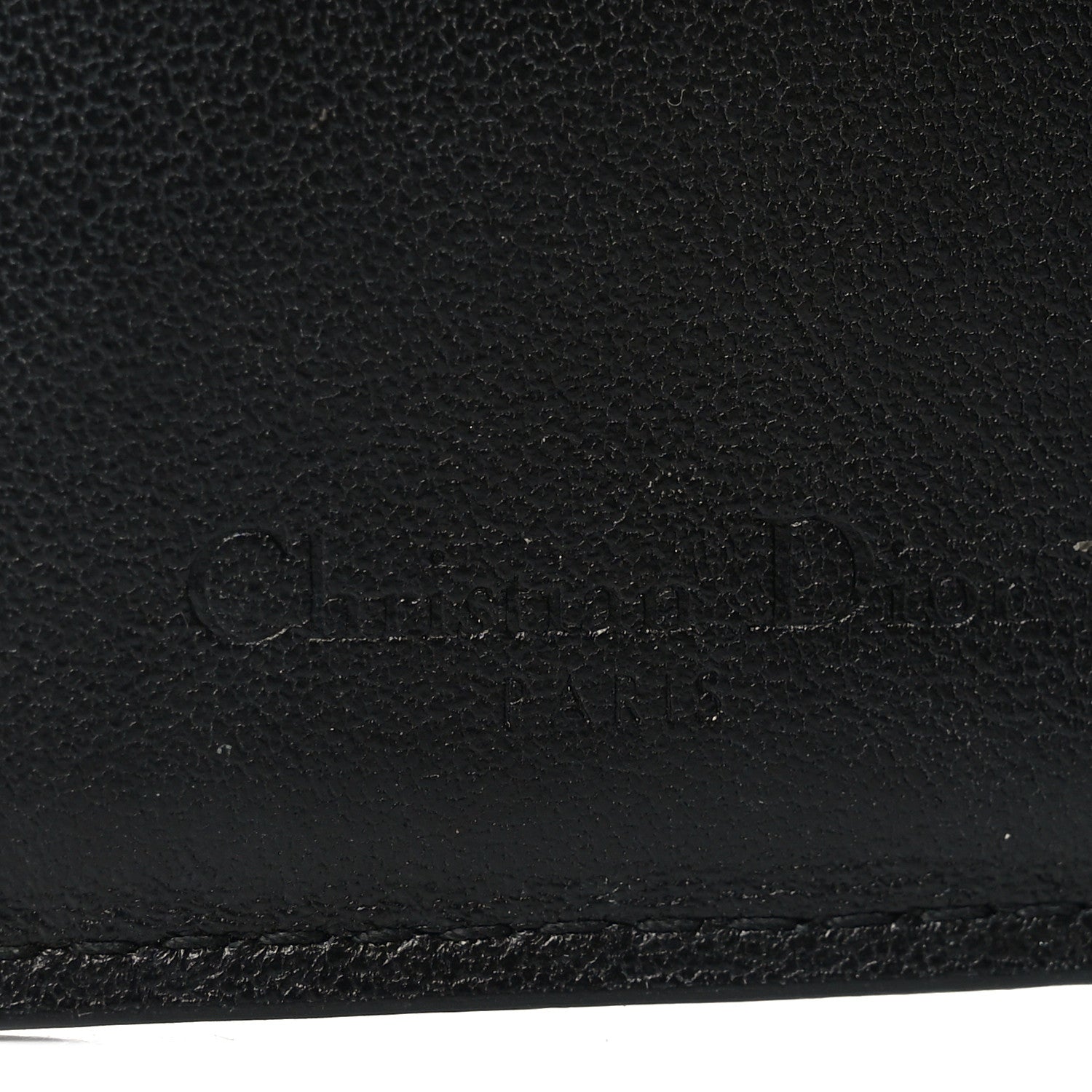 Christian Dior Lambskin Cannage Mini Lady Dior Wallet Black 6 of 7