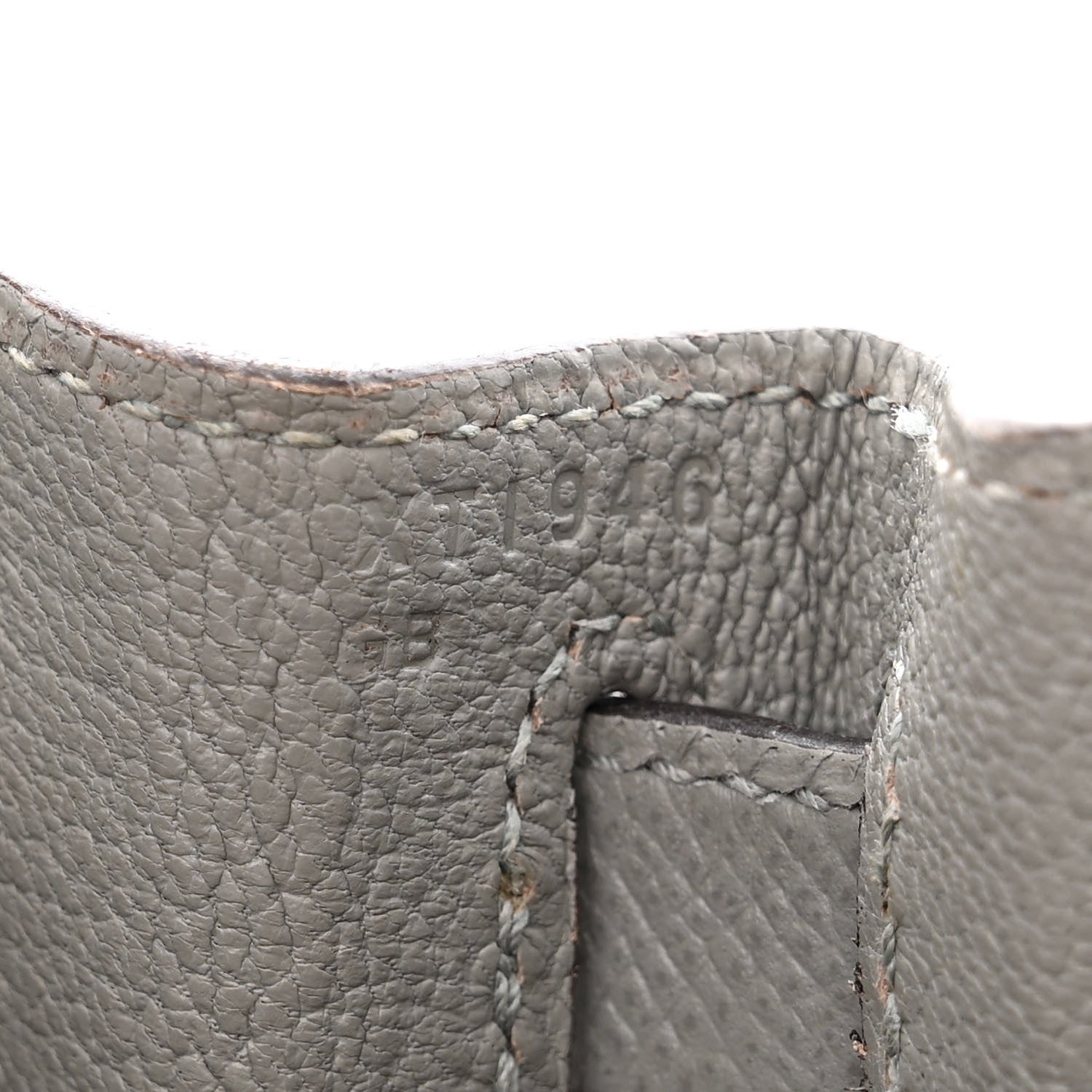 Hermes Epsom Kelly Sellier 28 Gris Mouette 7 of 11