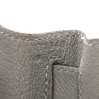 Hermes Epsom Kelly Sellier 28 Gris Mouette 7 of 11
