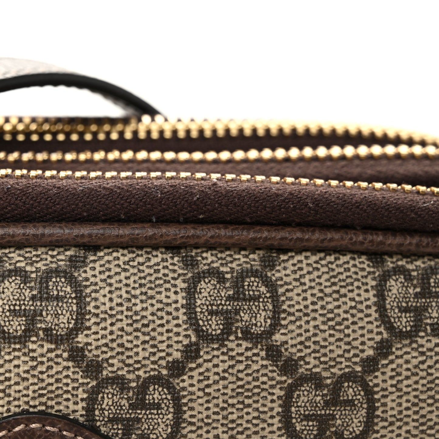 GG Supreme Monogram Web Mini Ophidia GG Bag Brown