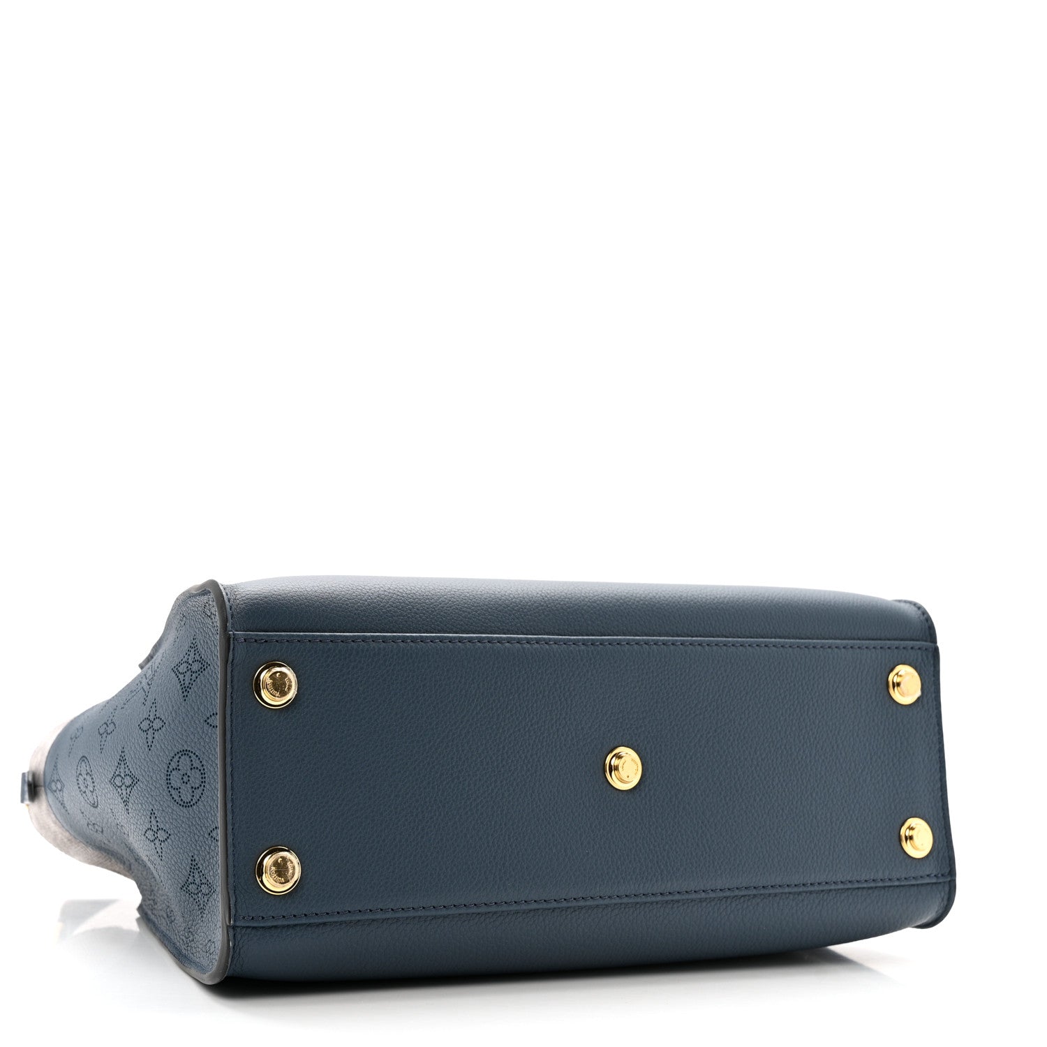 Louis Vuitton Calfskin Karung Monogram On My Side MM 4 of 10