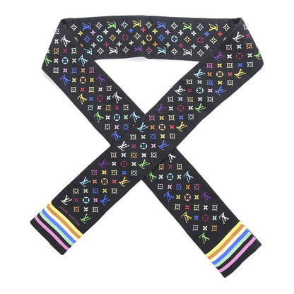 Louis Vuitton Silk Multicolor Bandeau Black 1 of 3