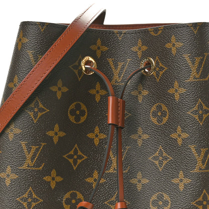 Louis Vuitton Monogram Neonoe MM Caramel 7 of 9