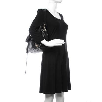 Balenciaga Chevre Gold Metallic Edge Hardware City Black 2 of 7