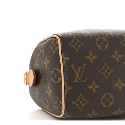 Louis Vuitton Monogram Speedy Bandouliere 20 Black 15 of 17