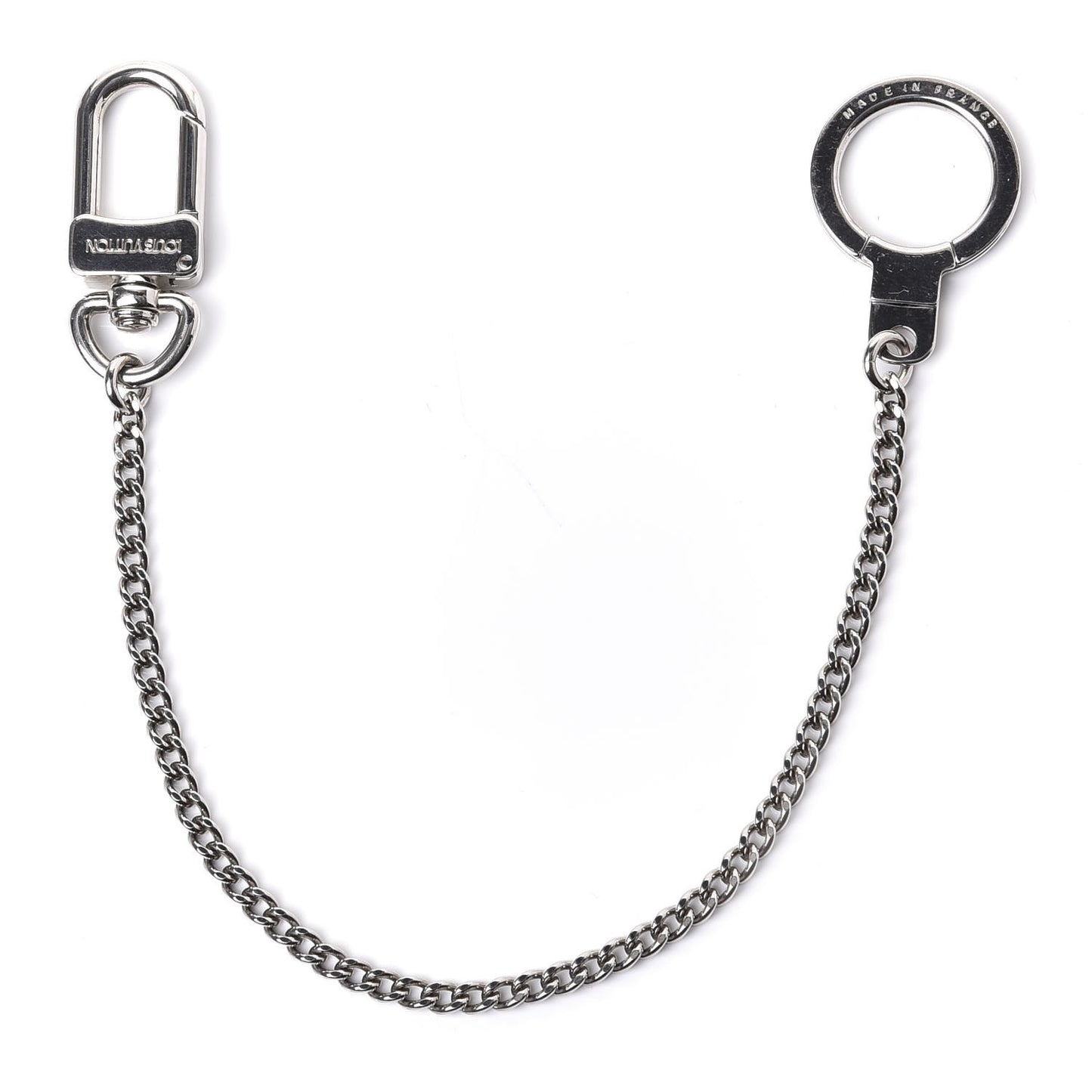 Pochette Extender Key Ring Chain Silver
