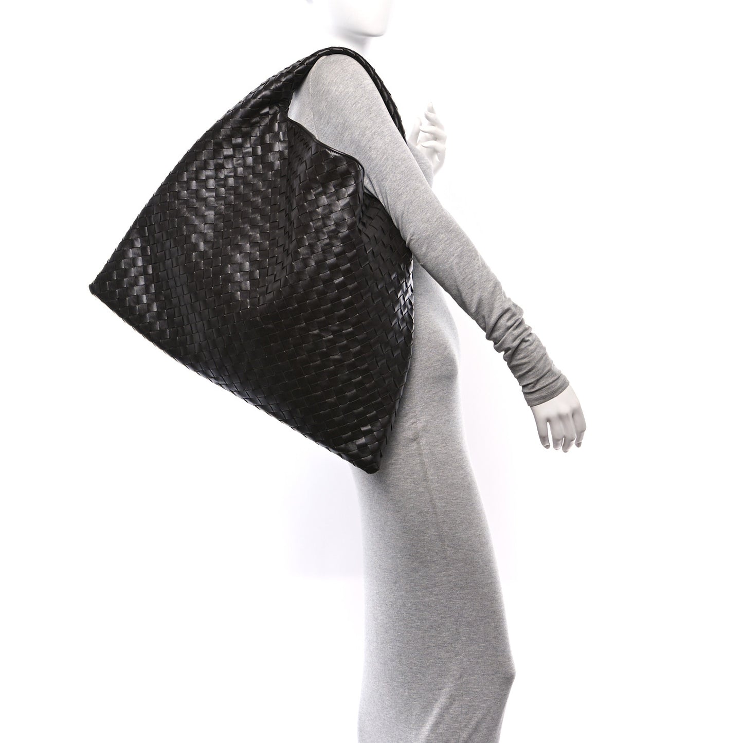 Calfskin Intrecciato Large Hop Fondant