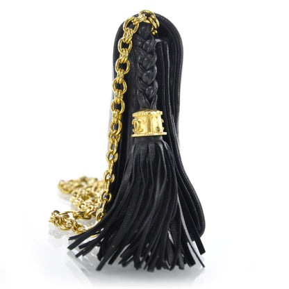 Chanel Lambskin Small Tassel Flap Black 5 of 9