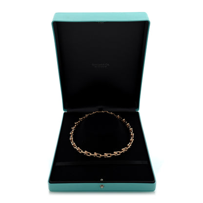 Tiffany 18K Rose Gold Medium HardWear Link Necklace 5 of 5