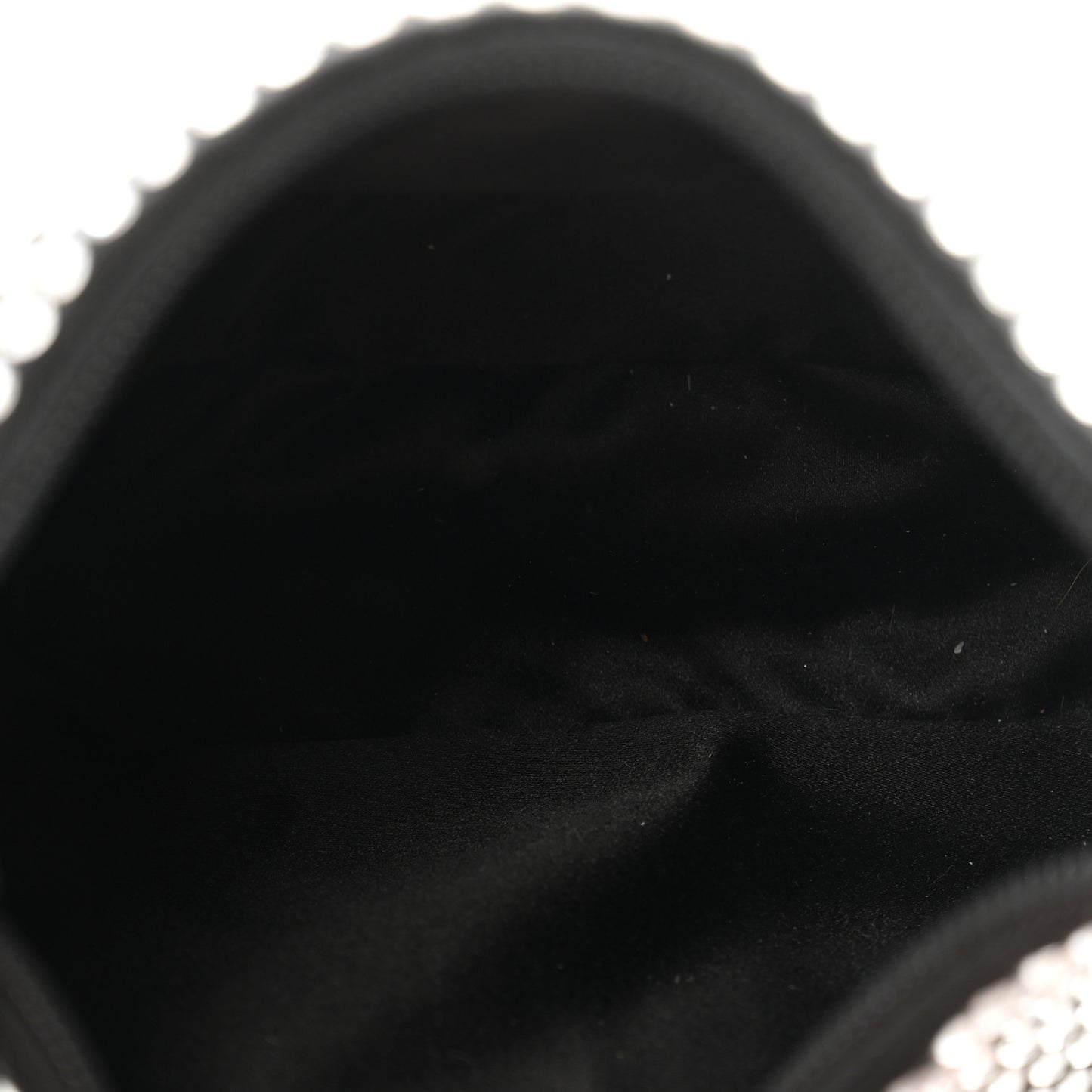 Satin Crystal Mini Re-Edition 2000 Bag Cristal