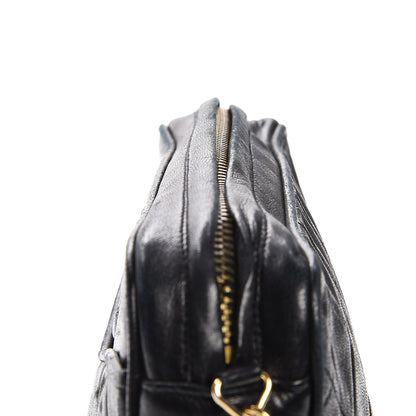 Chanel Lambskin Quilted CC Tassel Camera Case Black 10 of 13