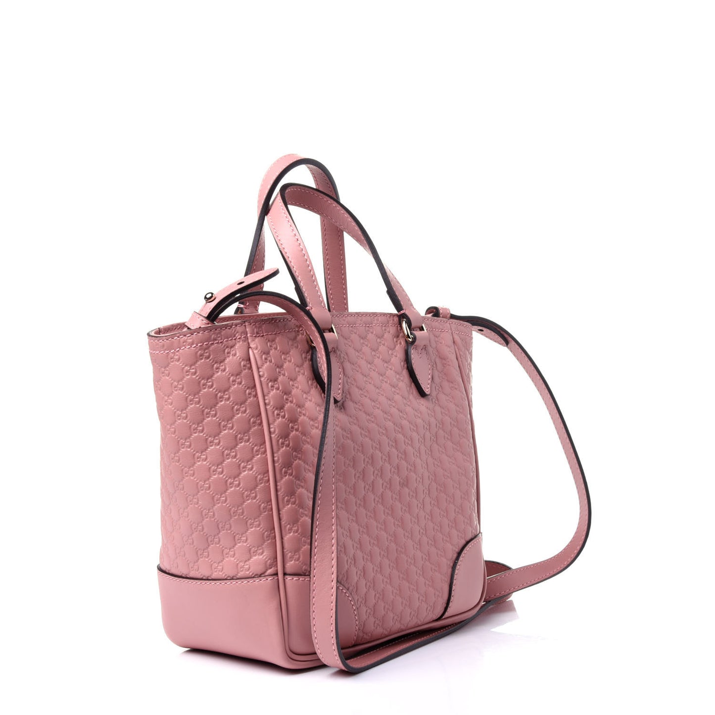 Microguccissima Small Bree Tote Soft Pink