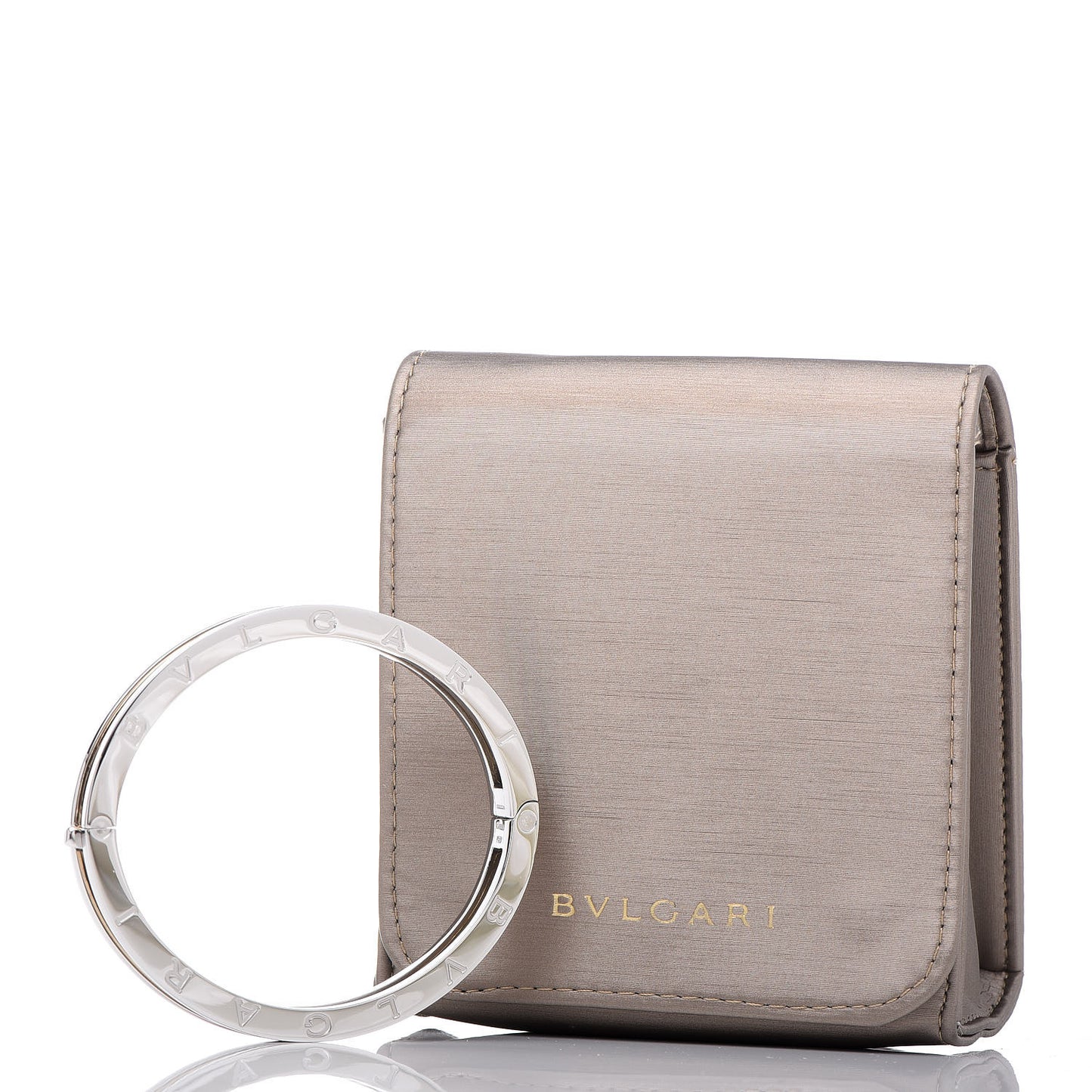 18K Yellow Gold Stainless Steel B.Zero1 Bangle Bracelet