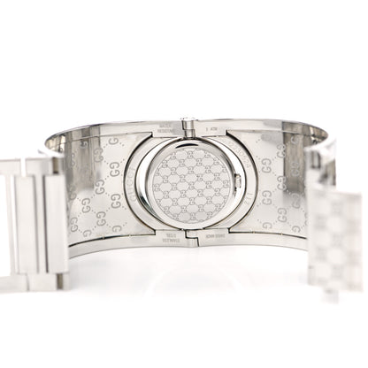 Gucci Stainless Steel Canvas 33mm Twirl Monogram Quartz Watch Brown 4 of 5