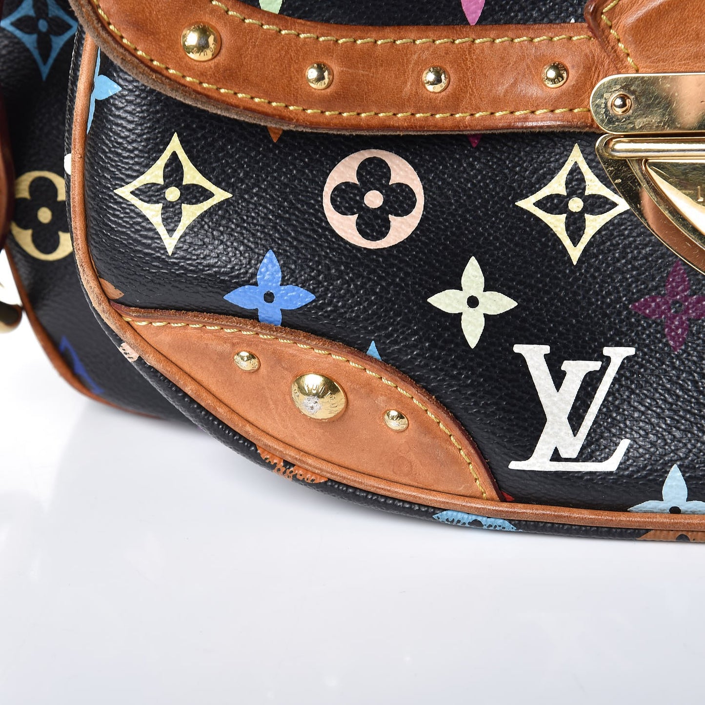 Monogram Multicolor Rita Black