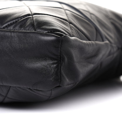 Chanel Lambskin Quilted Large Girl Bag Black 18 of 18