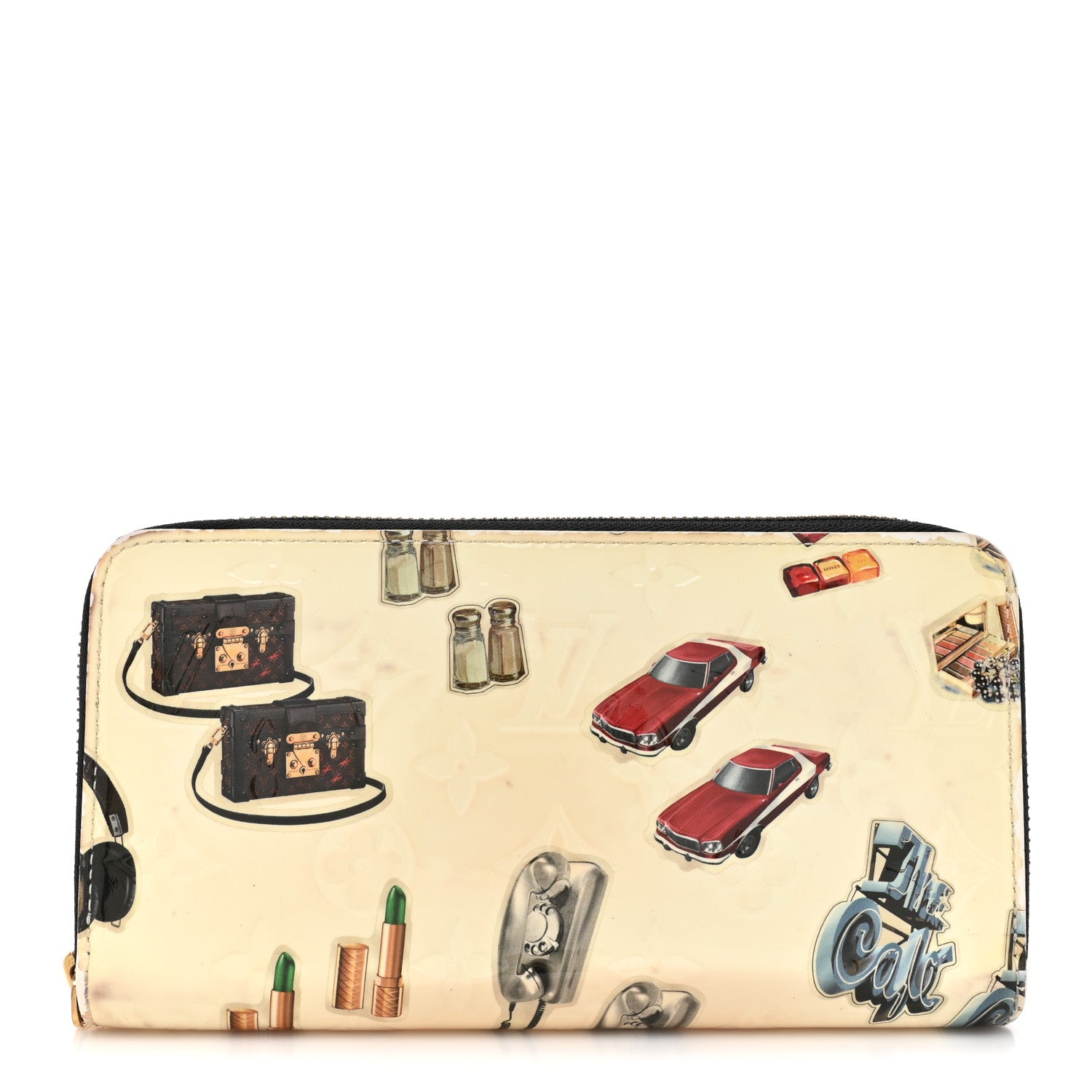 Louis Vuitton Vernis Stickers Zippy Wallet 1 of 13