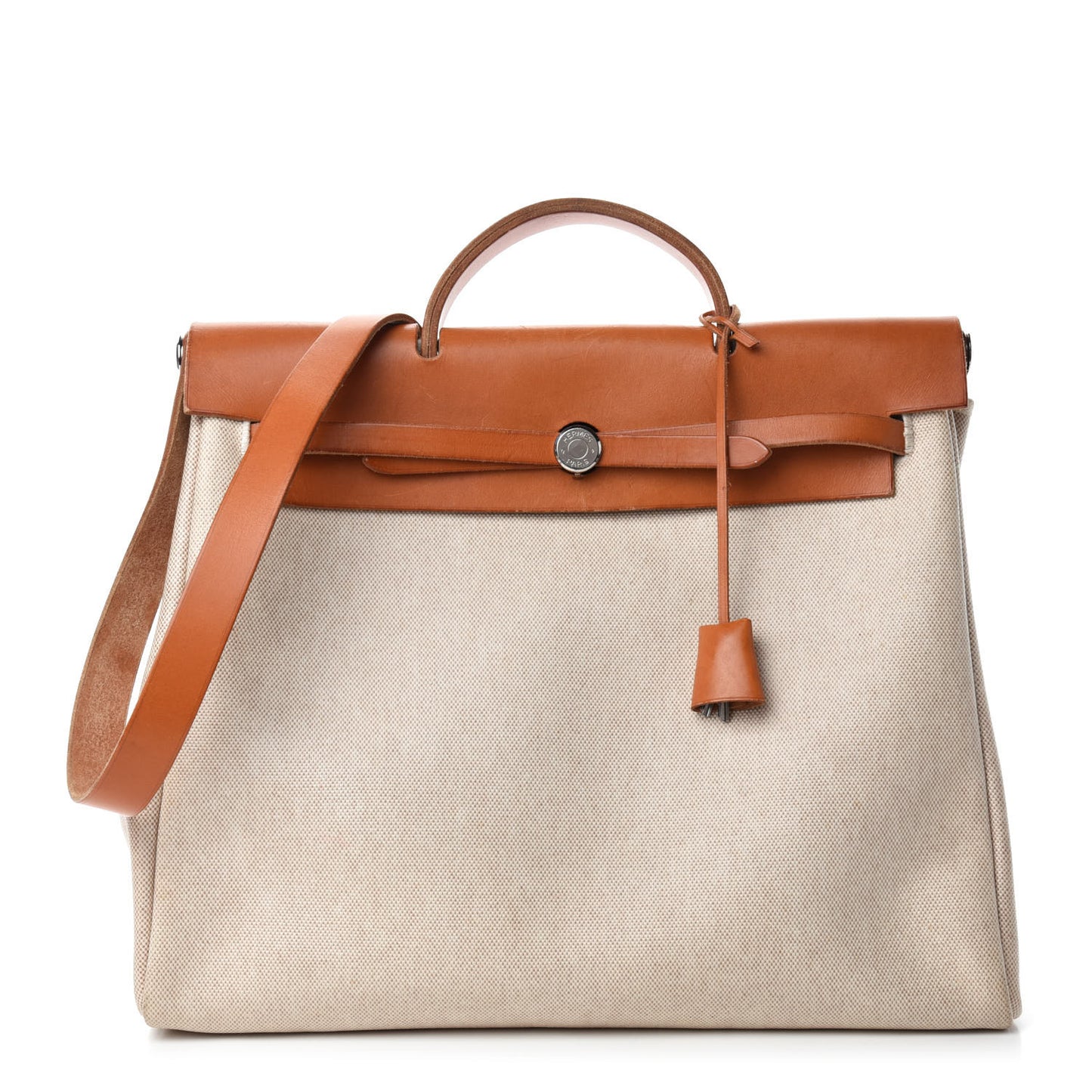 Toile Vache Calfskin Herbag 39 MM Natural