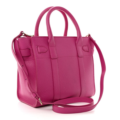 Mulberry Small Classic Grain Mini Zipped Bayswater Pink 3 of 9
