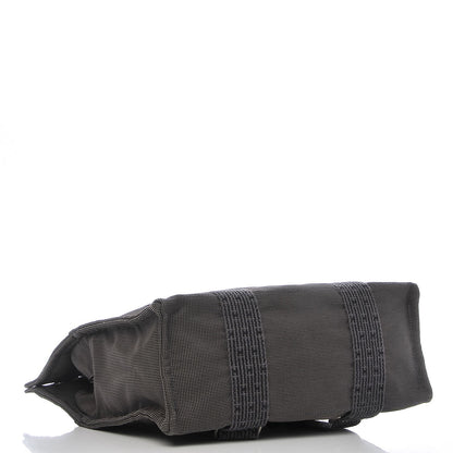 Hermes Canvas Herline Backpack Grey 4 of 7